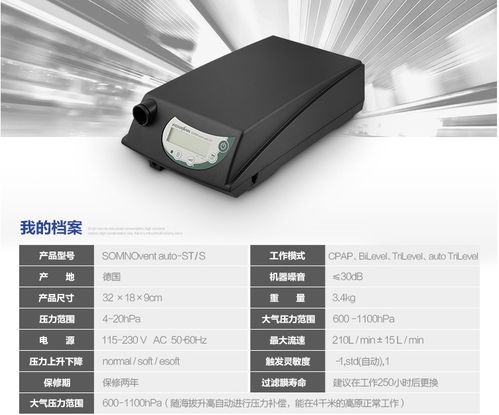 德國進口萬曼雙Auto ST家用睡眠三水平呼吸機 ST模式的專業解析與優勢